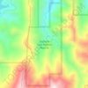 Stebbins Cold Canyon Reserve topographic map, elevation, terrain