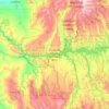 Curecanti National Recreation Area topographic map, elevation, terrain