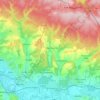 Bazeilles topographic map, elevation, terrain