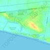 Goolwa Beach topographic map, elevation, terrain