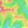 Pietraserena topographic map, elevation, terrain