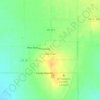Hartman topographic map, elevation, terrain