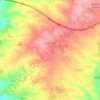 Lominchar topographic map, elevation, terrain