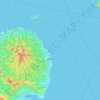 Kunisaki topographic map, elevation, terrain