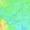 Speedway topographic map, elevation, terrain