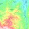 Tifarouine topographic map, elevation, terrain