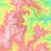 El Carmen de la Frontera topographic map, elevation, terrain