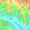 Malviès topographic map, elevation, terrain