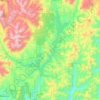 Whiskeytown-Shasta-Trinity National Recreation Area - Trinity Unit topographic map, elevation, terrain