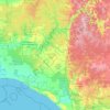 Shire Of Nannup topographic map, elevation, terrain