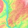 Kingwood Township topographic map, elevation, terrain