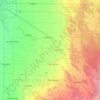 Seine River topographic map, elevation, terrain