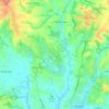 Netherbury topographic map, elevation, terrain