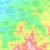 Ait Mzal topographic map, elevation, terrain