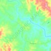Kameruka topographic map, elevation, terrain