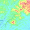 Raposo topographic map, elevation, terrain