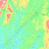 Itaibó topographic map, elevation, terrain
