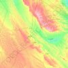 Shaqra topographic map, elevation, terrain