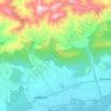 Devchuli topographic map, elevation, terrain