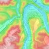 Reil topographic map, elevation, terrain