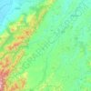Mangatainoka River topographic map, elevation, terrain