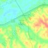 Sulligent topographic map, elevation, terrain