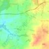 Bodham topographic map, elevation, terrain