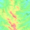 Puycasquier topographic map, elevation, terrain