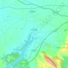 Saucedilla topographic map, elevation, terrain