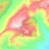 Wintergreen topographic map, elevation, terrain