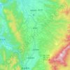 Biei topographic map, elevation, terrain