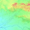 Patan topographic map, elevation, terrain