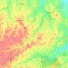 Goba topographic map, elevation, terrain