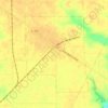 Coffeen topographic map, elevation, terrain