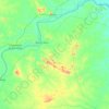 Riacho Seco topographic map, elevation, terrain