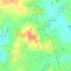 Church Eaton topographic map, elevation, terrain
