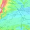 Mihai Viteazu topographic map, elevation, terrain