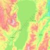 抚仙湖 topographic map, elevation, terrain