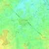 Elverdinge topographic map, elevation, terrain