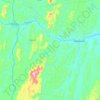 Taboquinhas topographic map, elevation, terrain