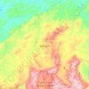 Manaíra topographic map, elevation, terrain