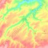 Carrias topographic map, elevation, terrain