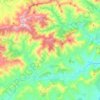 Caminomorisco topographic map, elevation, terrain