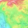 Opio topographic map, elevation, terrain