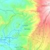 Bududa topographic map, elevation, terrain