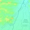 Santa Terezinha topographic map, elevation, terrain