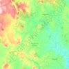 Riachão do Dantas topographic map, elevation, terrain