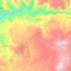 Cabanaconde topographic map, elevation, terrain