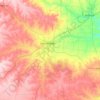 Tom Green County topographic map, elevation, terrain