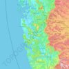 Raigad topographic map, elevation, terrain